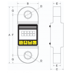 Schéma dynamomètre électronique