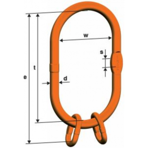 Maille de tête triple pont grade 100 dimensions