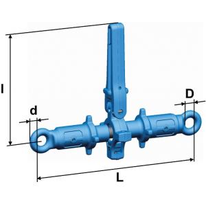 Tendeur d’arrimage Grade 120 dimensions