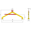 Pince de levage pour fûts couchés D